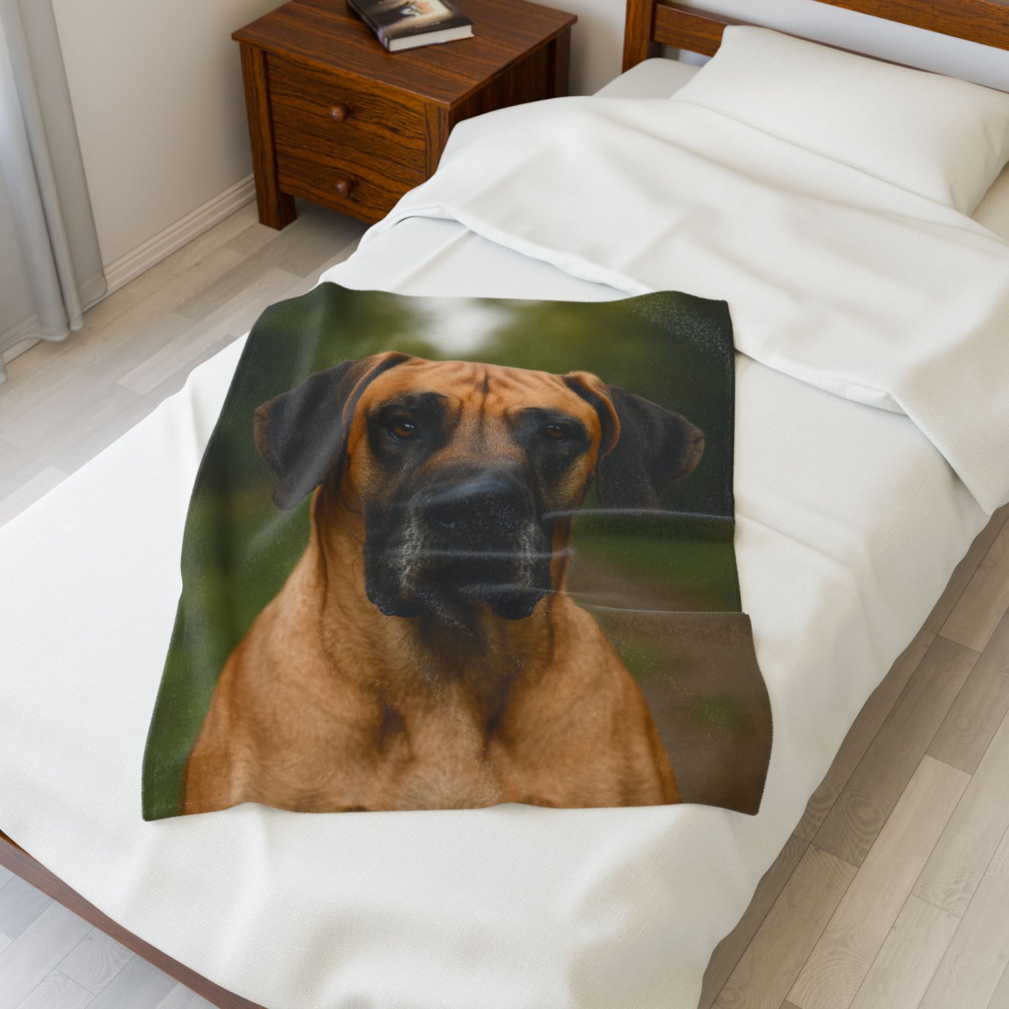 Cozy Pet-Inspired Velveteen Plush Blanket, Dog Lover Gift, Home Decor, Warm Throw, Animal Blanket, Snuggle Blanket